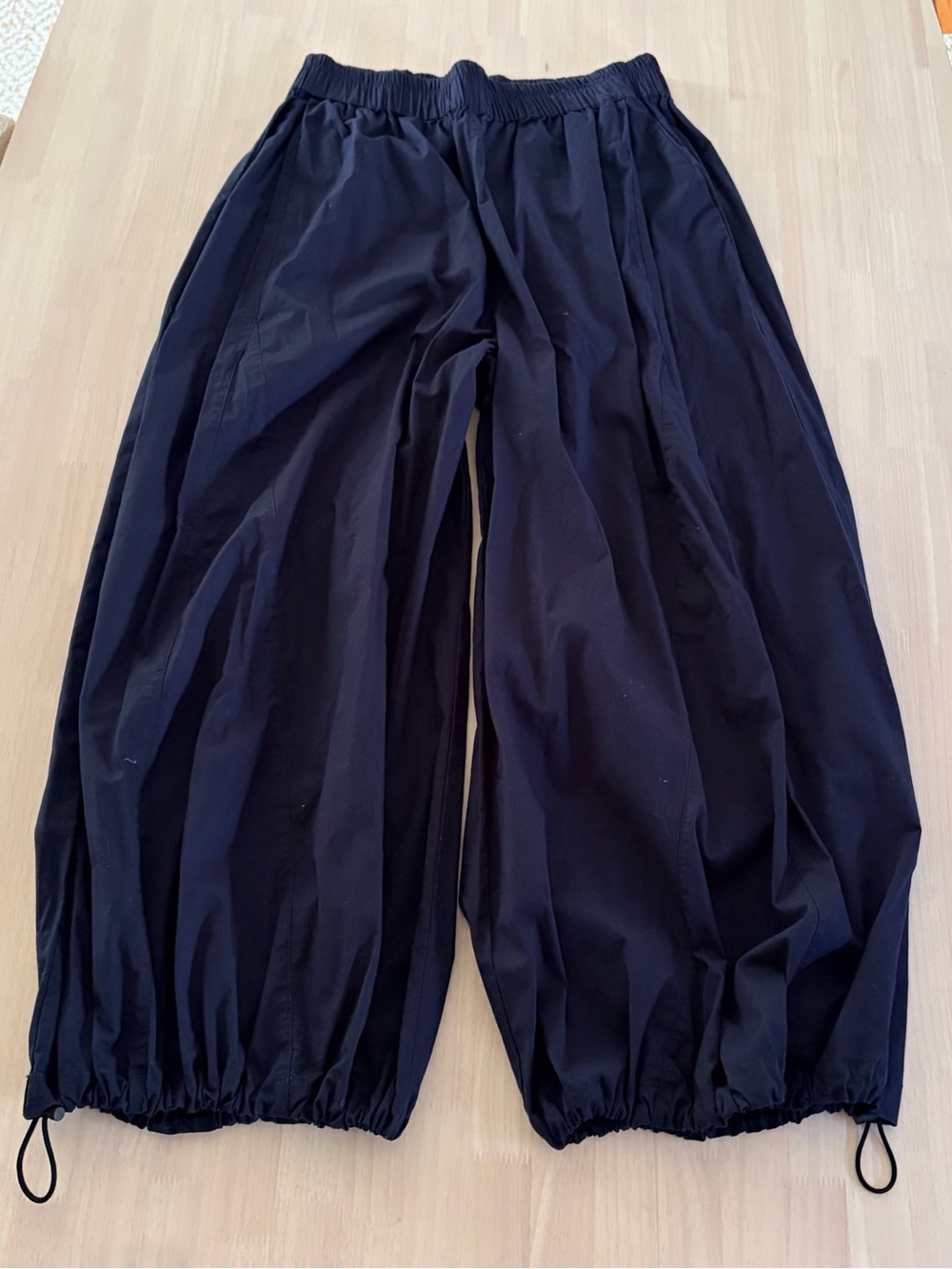 NWOT Navy Blue SHANNON PASSERO Mimi Balloon Pants Size Small